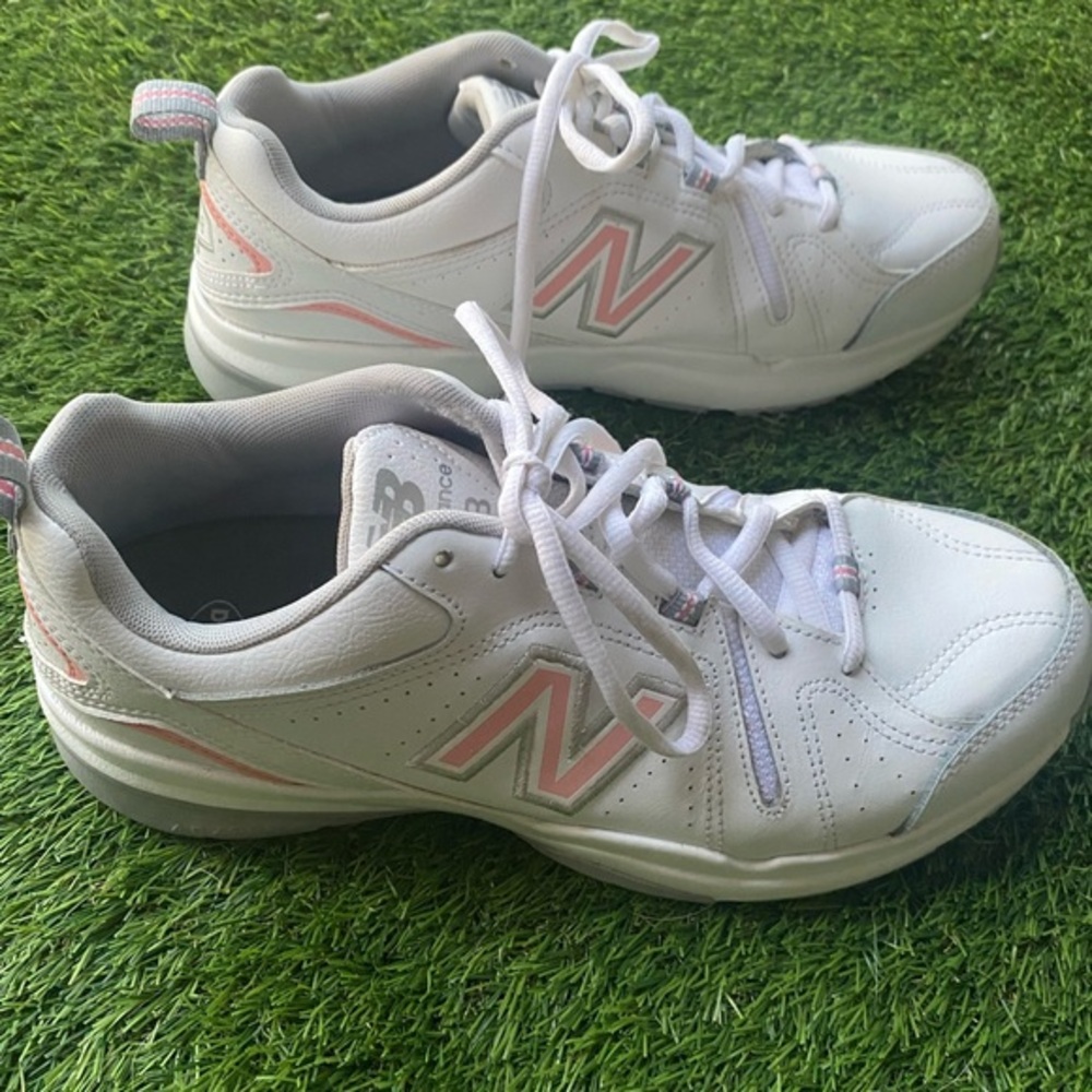 New Balance 608 Shoes Women's Pink White Walking Gym Retro Chunky Sneakers 10